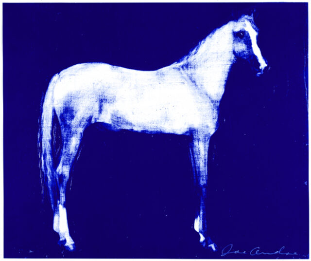 Horse X 12 (Blue)