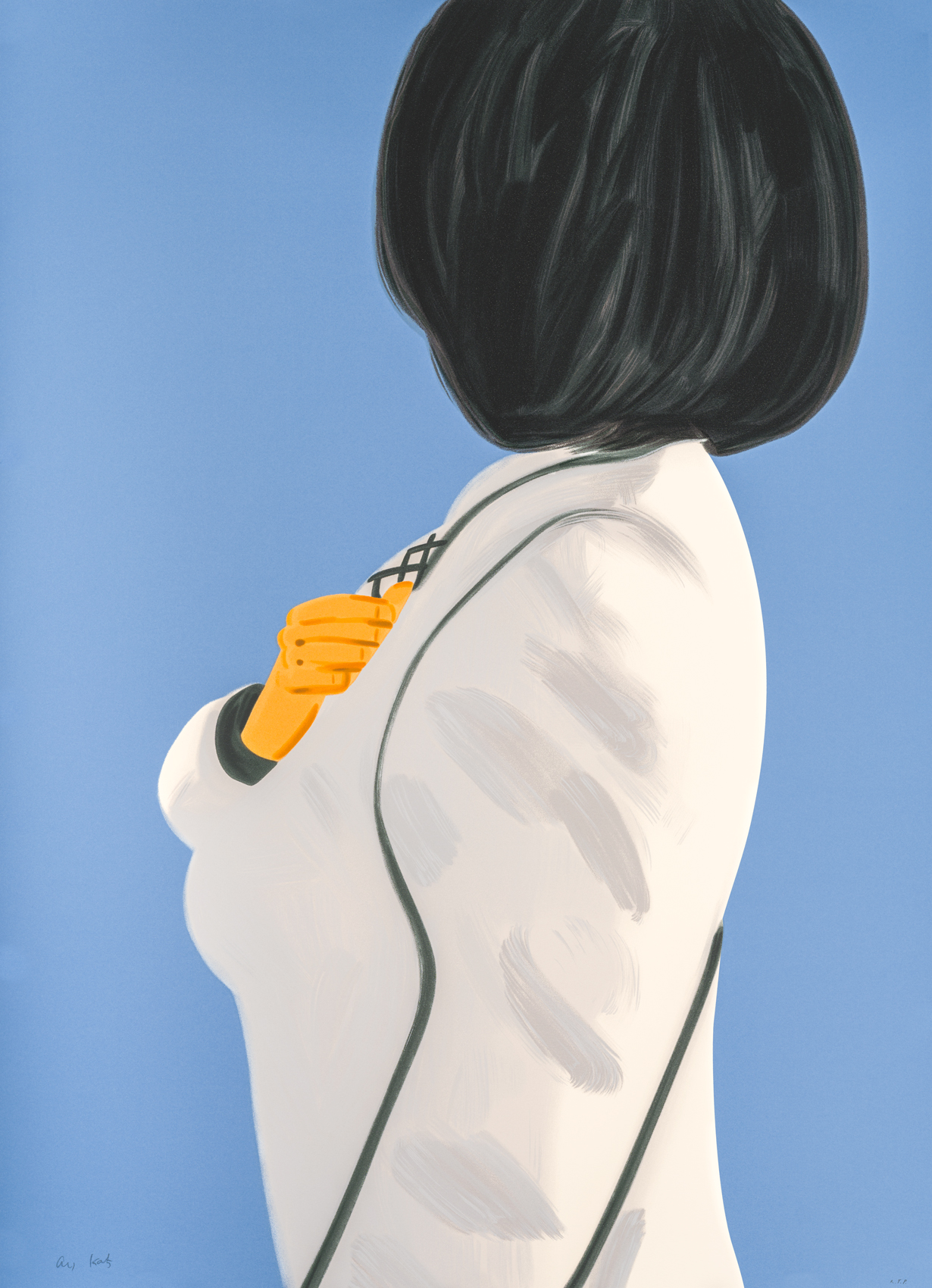 Vivien in White Coat