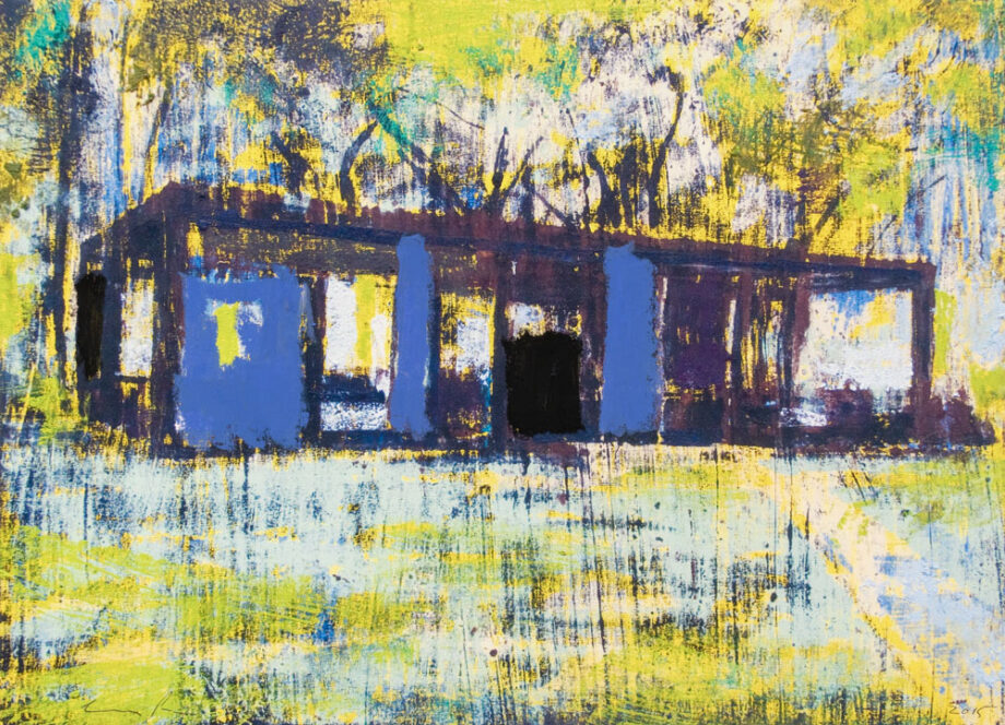 Glass House II (Yellow), III
