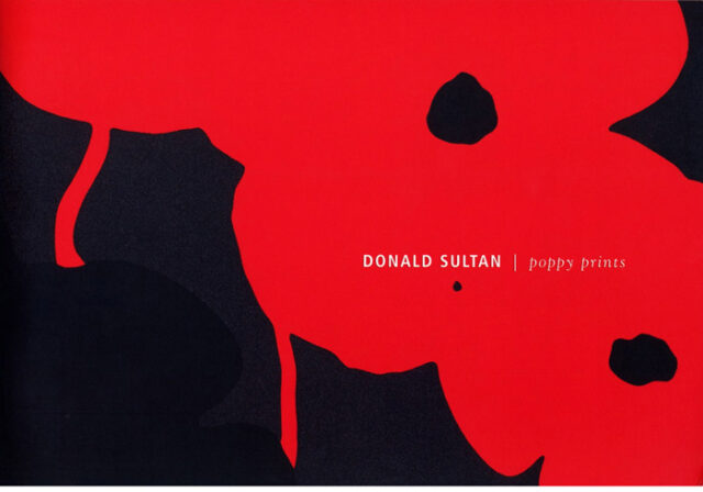 Donald Sultan: Poppy Prints