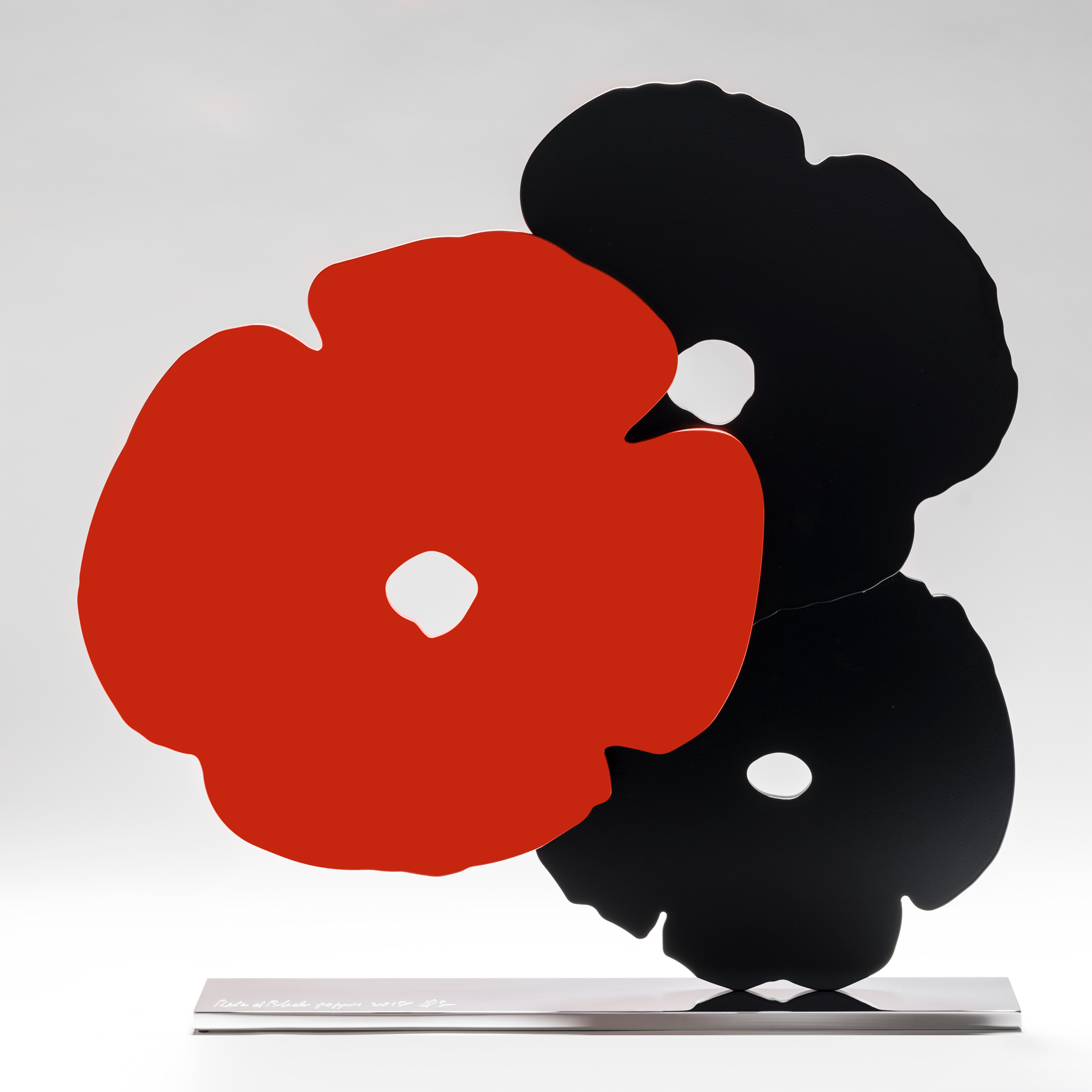 Red and Black Poppies